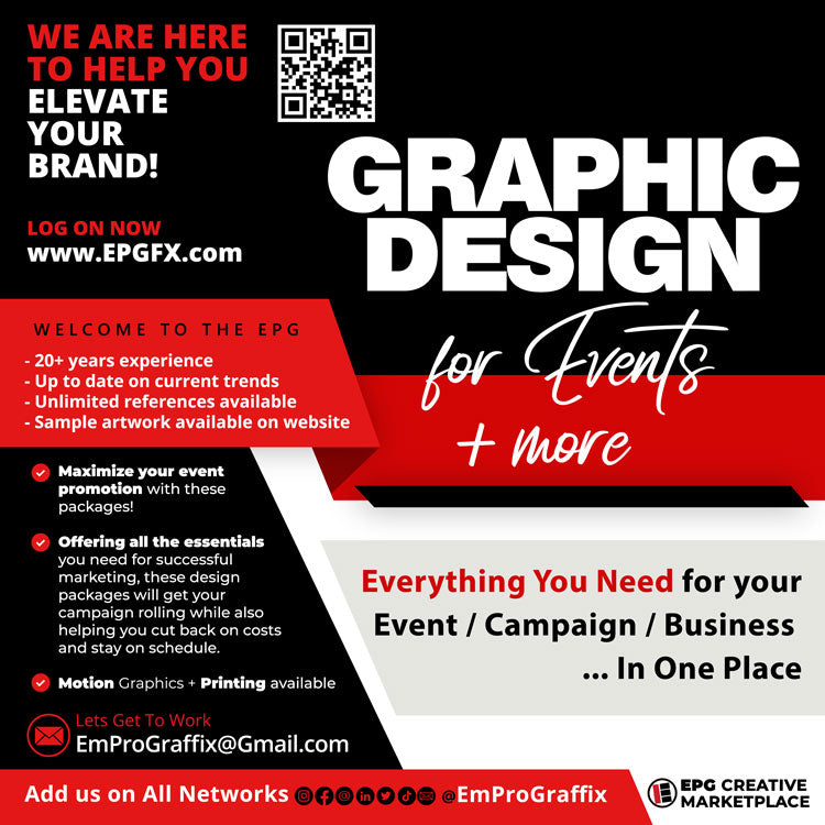 Graphic Design Packages (Summer 2023) EMPROGRAFFIX
