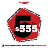 5 FOR $555