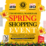 Vendor Booth Payment for Thornhill/Markham Spring Shopping Event