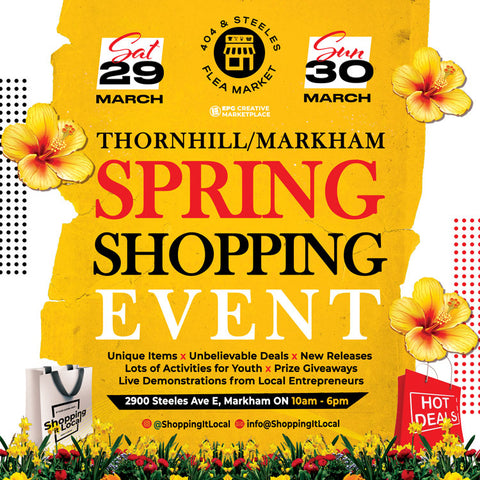 Vendor Booth Payment for Thornhill/Markham Spring Shopping Event