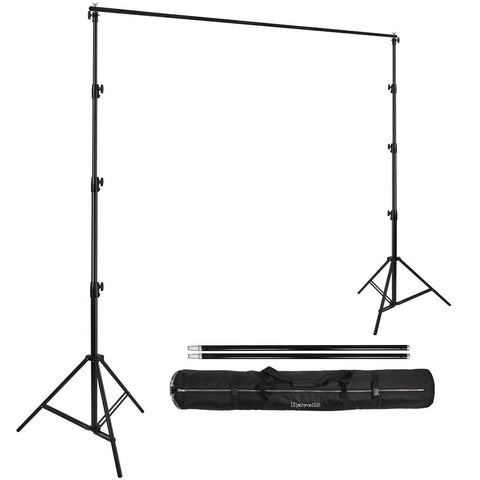 10Ft Adjustable Backdrop Stand with Carry Bag (Hardware Only) - GET FRESH MARKETPLACE