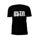 exclusive "I'M SO T.O." Short-Sleeve Round Neck Cotton T-Shirt (Inventory Clear Out)