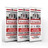 Retractable / Pull-Up Banner Set (33" x 80")